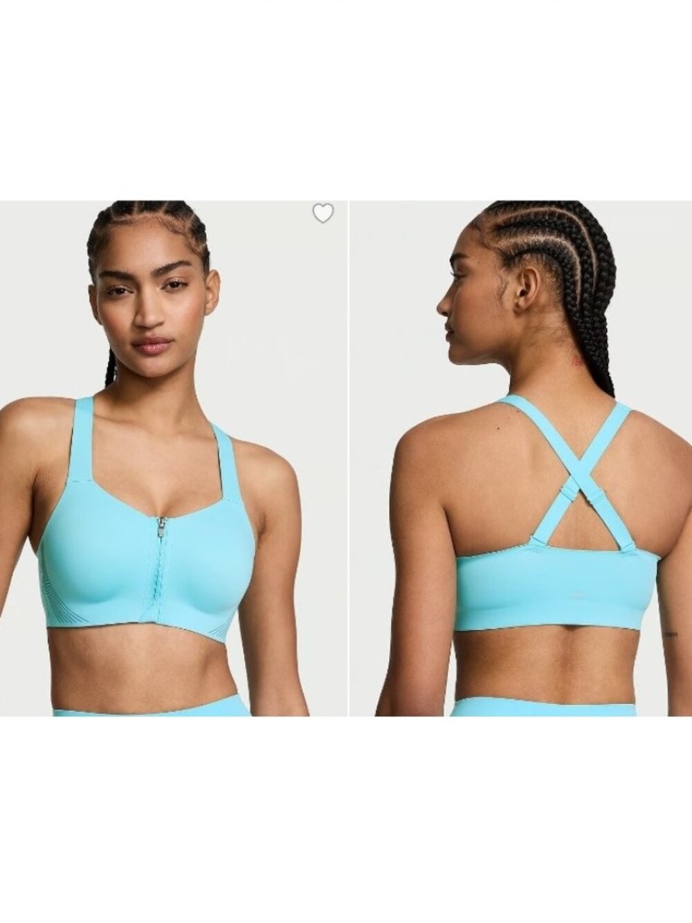 36C Victoria Secret VSX Knockout Front-Close Sports Bra High-Impact $65 NWOT